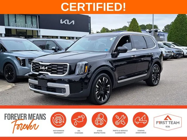 Black 2024 Kia Telluride SX-Prestige for sale in Suffolk, VA