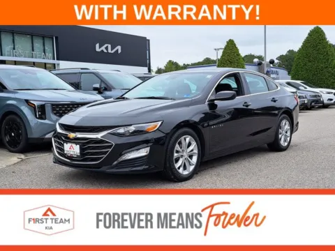 Black 2024 Chevrolet Malibu LT for sale in Suffolk, VA