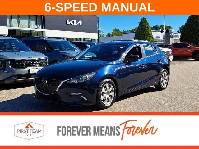 Blue 2015 Mazda Mazda3 i Sport for sale in Suffolk, VA