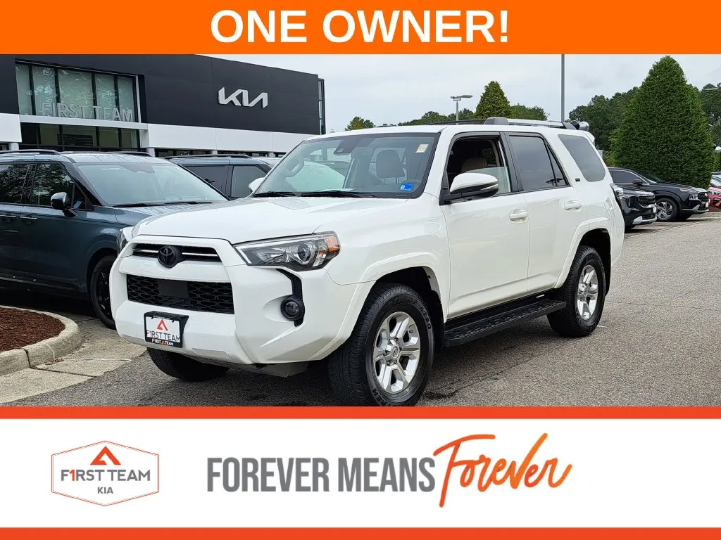 White 2021 Toyota 4Runner SR5 Premium for sale in Suffolk, VA