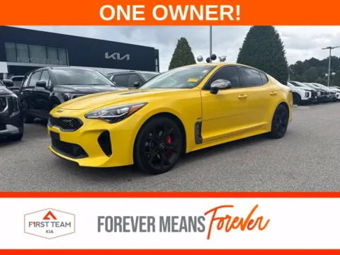 Yellow 2018 Kia Stinger GT for sale in Suffolk, VA
