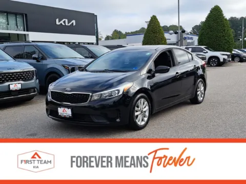 Black 2017 Kia Forte LX for sale in Suffolk, VA