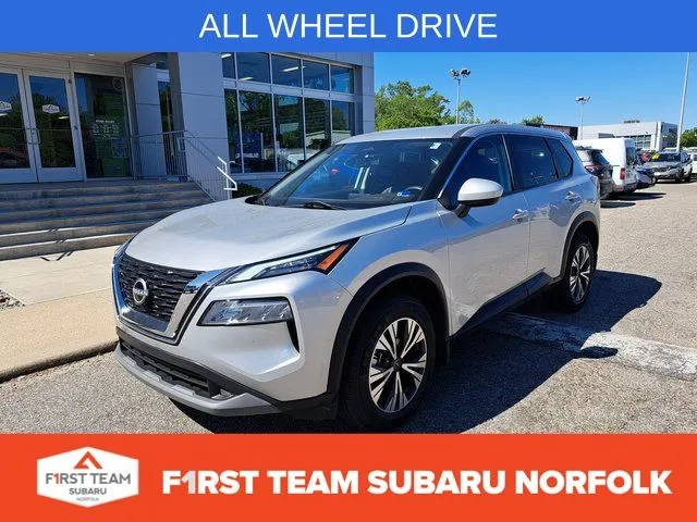 Silver 2023 Nissan Rogue SV for sale in Norfolk, VA