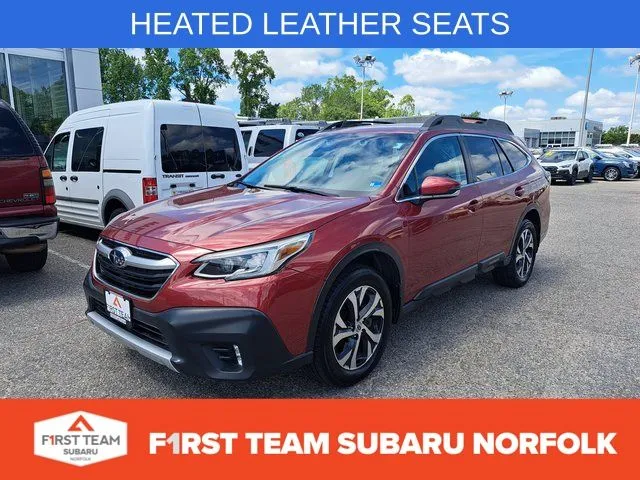Red 2020 Subaru Outback Limited for sale in Norfolk, VA