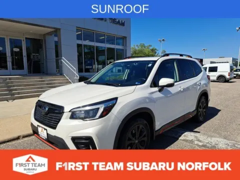 White 2021 Subaru Forester Sport for sale in Norfolk, VA