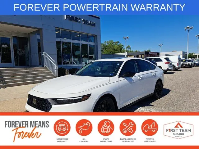 White 2025 Honda Accord SE for sale in Norfolk, VA