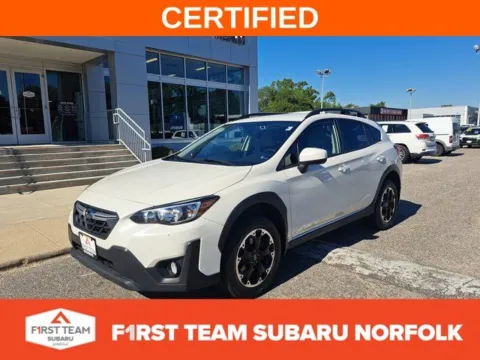 White 2023 Subaru Crosstrek Premium for sale in Norfolk, VA