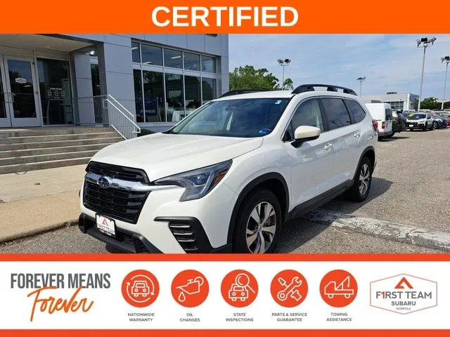 White 2025 Subaru Ascent Premium for sale in Norfolk, VA