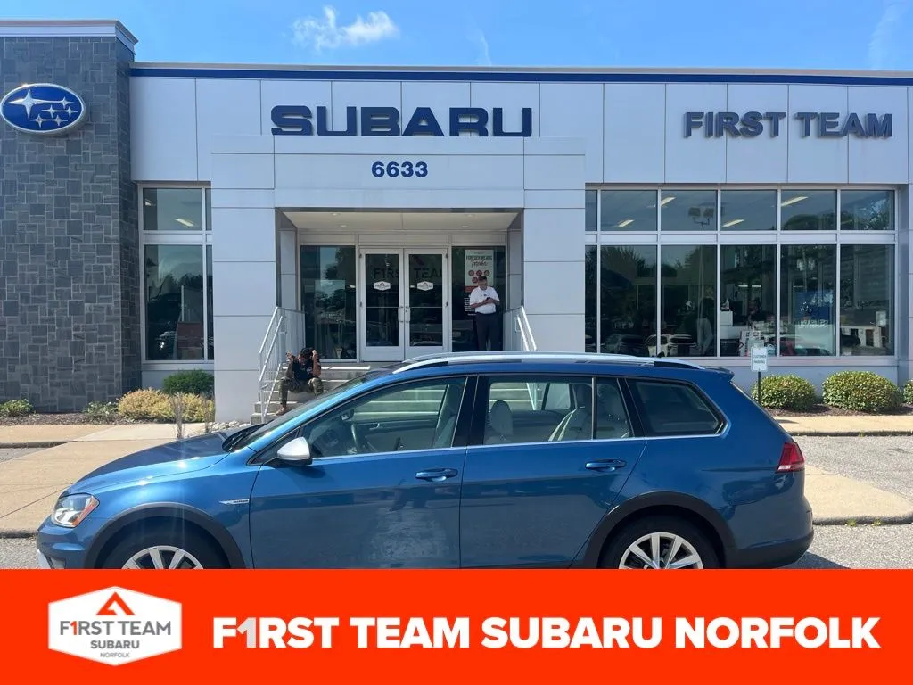 Blue 2017 Volkswagen Golf Alltrack for sale in Norfolk, VA