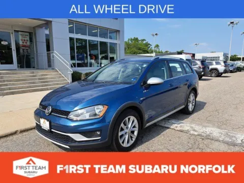 Blue 2017 Volkswagen Golf Alltrack TSI S for sale in Norfolk, VA