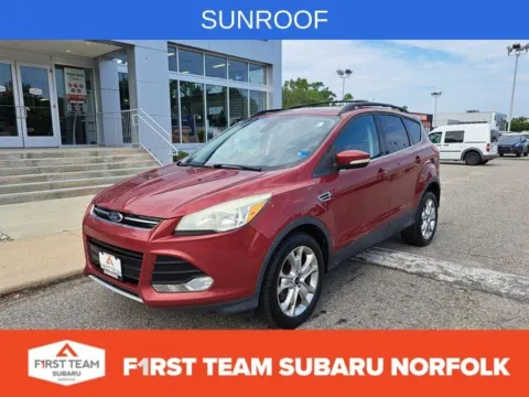 Red 2013 Ford Escape SEL for sale in Norfolk, VA