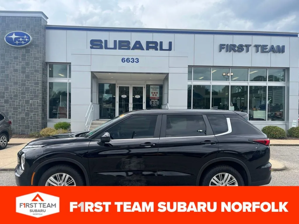 Black 2024 Mitsubishi Outlander ES for sale in Norfolk, VA