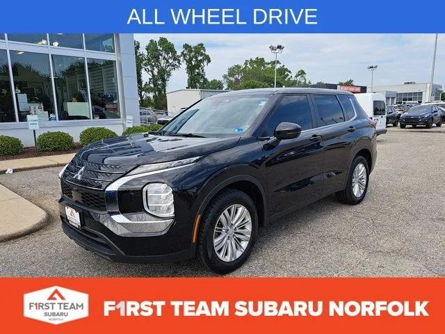 Black 2024 Mitsubishi Outlander ES for sale in Norfolk, VA