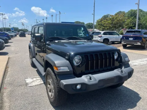 Photos of 2020 Jeep Wrangler Unlimited Sport for sale in Norfolk, VA at First Team Subaru Norfolk