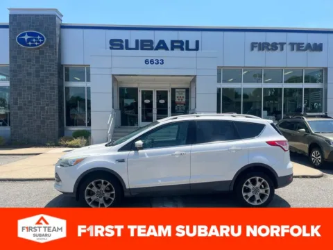 White 2014 Ford Escape Titanium for sale in Norfolk, VA
