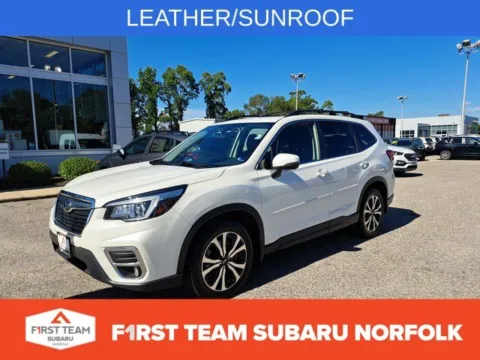 White 2020 Subaru Forester Limited for sale in Norfolk, VA