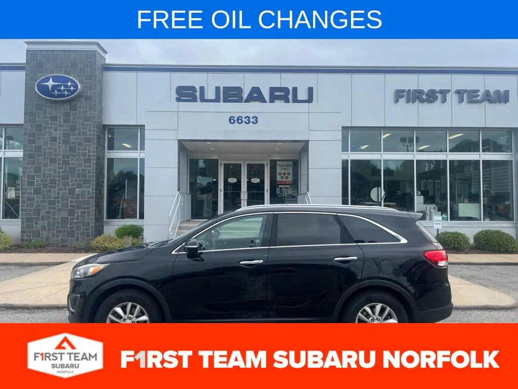 Black 2016 Kia Sorento LX for sale in Norfolk, VA