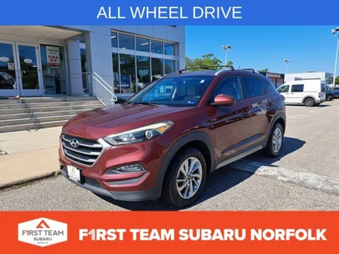 Red 2017 Hyundai Tucson SE for sale in Norfolk, VA