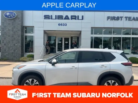 Silver 2021 Nissan Rogue SV for sale in Norfolk, VA
