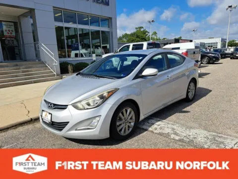 Silver 2014 Hyundai Elantra SE for sale in Norfolk, VA