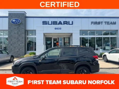 Black 2024 Subaru Forester Wilderness for sale in Norfolk, VA