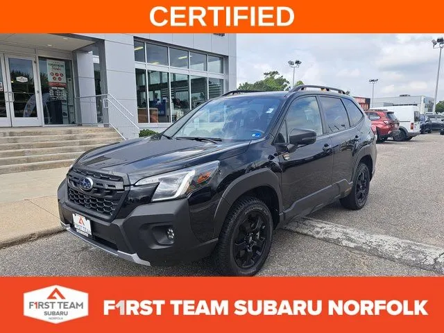 Black 2024 Subaru Forester Wilderness for sale in Norfolk, VA