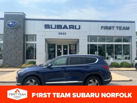 Blue 2022 Hyundai Santa Fe SEL for sale in Norfolk, VA