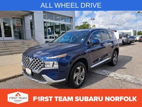 Blue 2022 Hyundai Santa Fe SEL for sale in Norfolk, VA