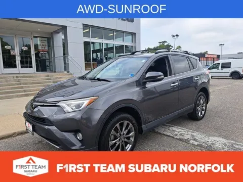 Gray 2018 Toyota RAV4 Limited for sale in Norfolk, VA