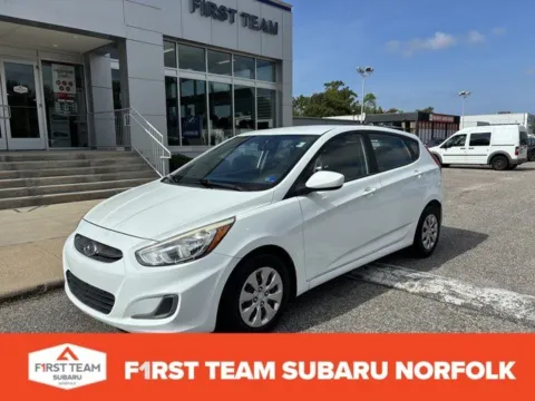 White 2015 Hyundai Accent GS for sale in Norfolk, VA