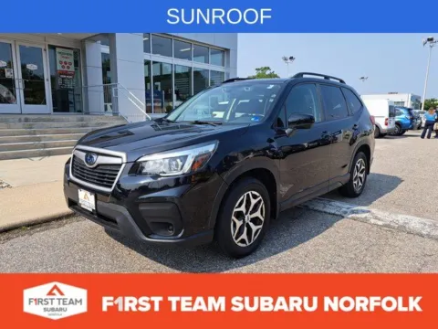Black 2020 Subaru Forester Premium for sale in Norfolk, VA