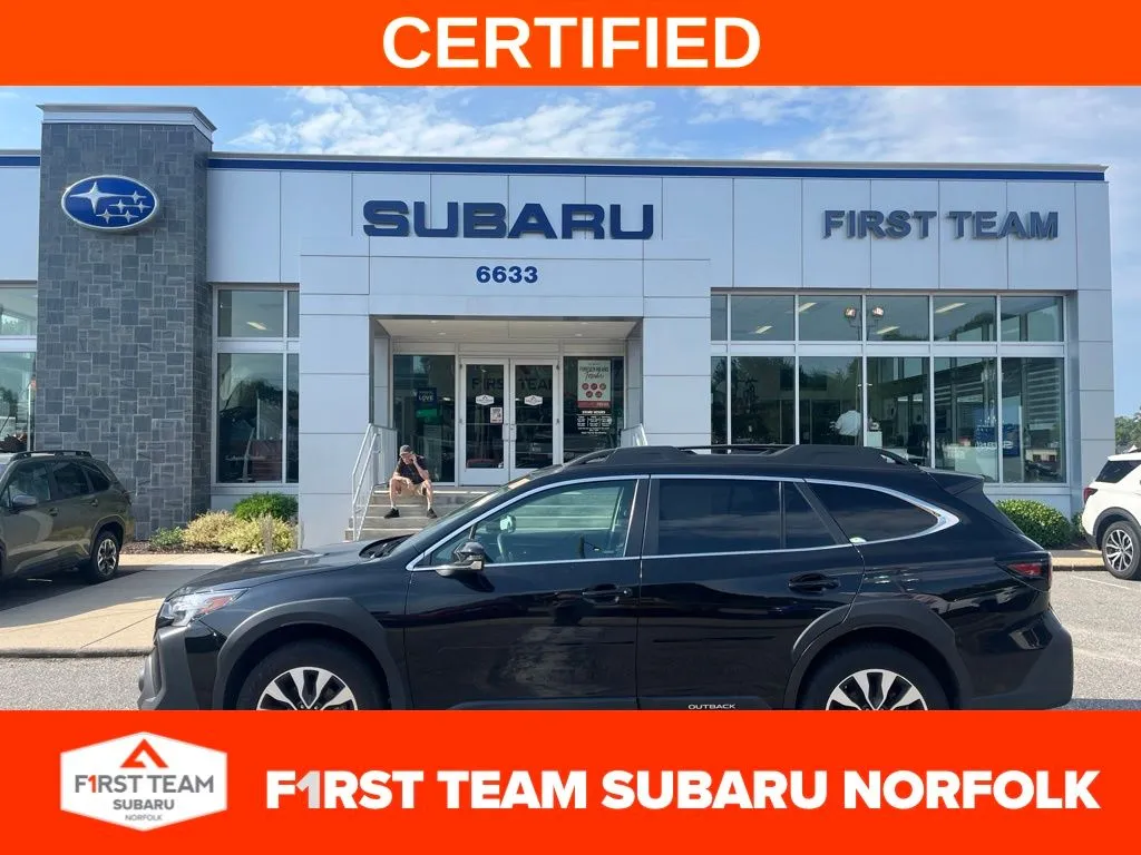 Black 2023 Subaru Outback Limited for sale in Norfolk, VA