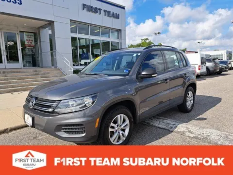 Gray 2016 Volkswagen Tiguan S for sale in Norfolk, VA