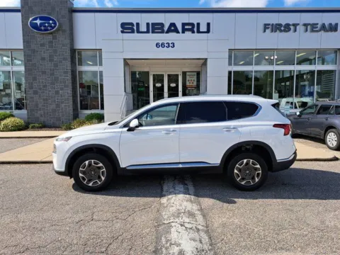 Another view of 2023 Hyundai Santa Fe Hybrid Blue for sale in Norfolk, VA at First Team Subaru Norfolk