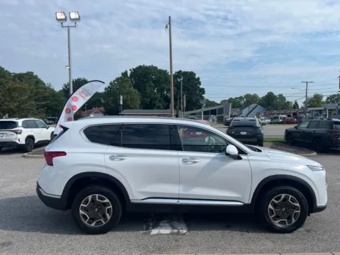 Another view of 2023 Hyundai Santa Fe Hybrid Blue for sale in Norfolk, VA at First Team Subaru Norfolk