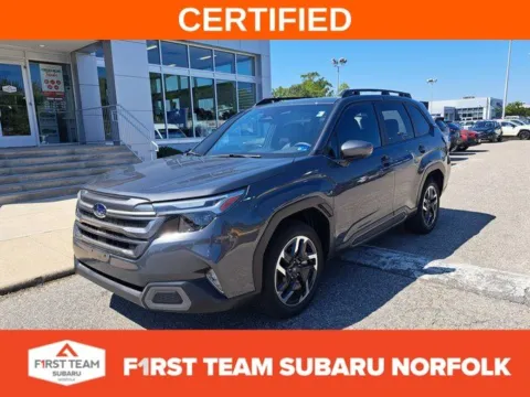 Gray 2025 Subaru Forester Limited for sale in Norfolk, VA