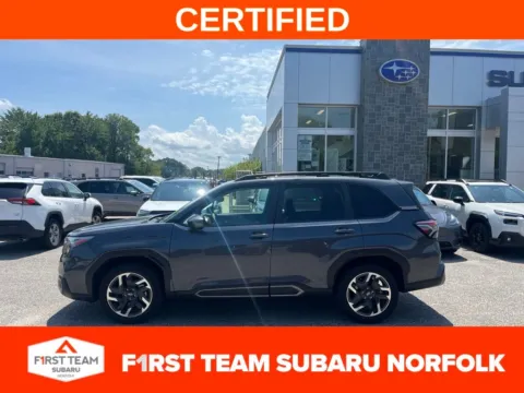 Gray 2025 Subaru Forester Limited for sale in Norfolk, VA