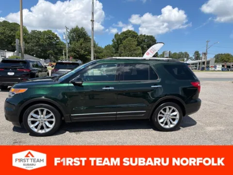 Green 2013 Ford Explorer XLT for sale in Norfolk, VA
