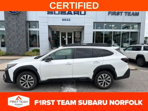 White 2024 Subaru Outback Premium for sale in Norfolk, VA