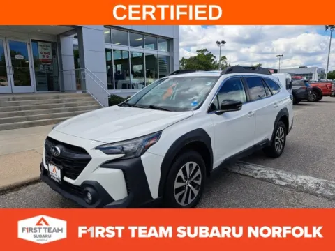 White 2024 Subaru Outback Premium for sale in Norfolk, VA