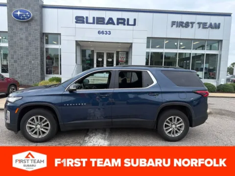 Blue 2023 Chevrolet Traverse LT for sale in Norfolk, VA