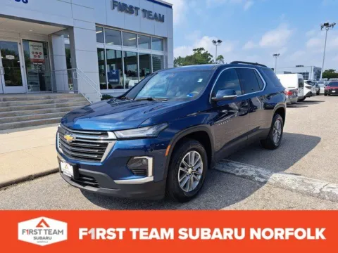 Blue 2023 Chevrolet Traverse LT for sale in Norfolk, VA