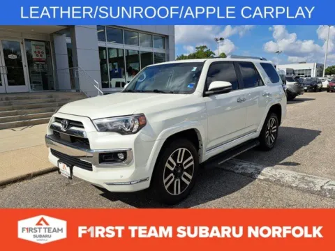 White 2021 Toyota 4Runner Limited for sale in Norfolk, VA