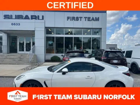 White 2023 Subaru BRZ Limited for sale in Norfolk, VA