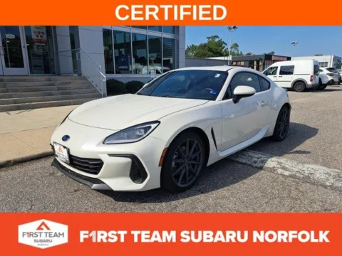 White 2023 Subaru BRZ Limited for sale in Norfolk, VA
