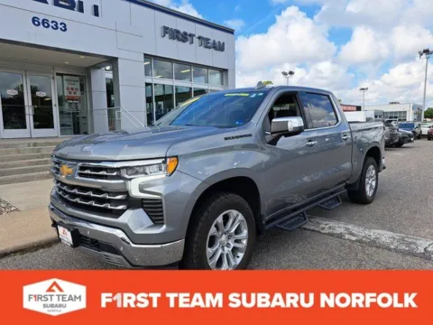 Gray 2023 Chevrolet Silverado 1500 LTZ for sale in Norfolk, VA