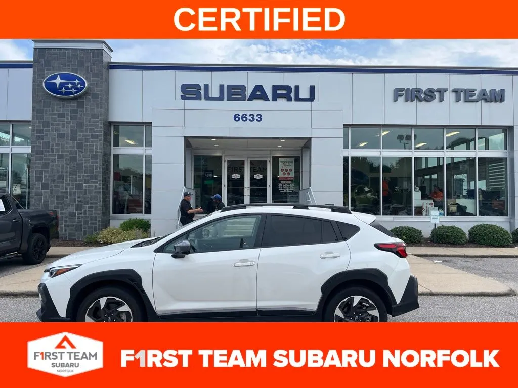 White 2025 Subaru Crosstrek Limited for sale in Norfolk, VA