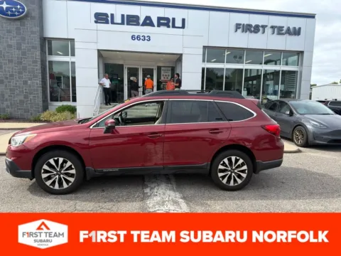 Red 2017 Subaru Outback 2.5i for sale in Norfolk, VA