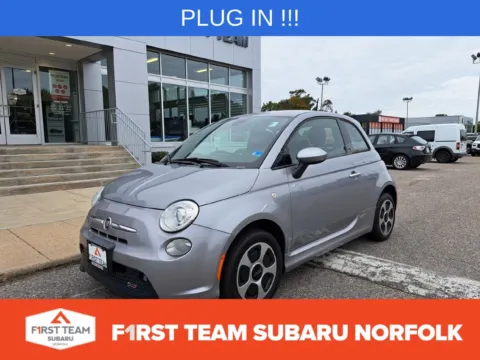 Silver 2015 Fiat 500e Battery Electric for sale in Norfolk, VA