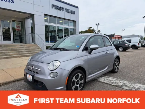 Silver 2015 Fiat 500e Battery Electric for sale in Norfolk, VA